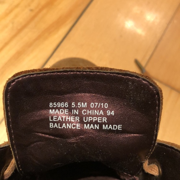 Suede stocked heel booties - Picture 4 of 4